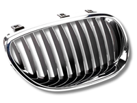 Right Front Grill for BMW E60 525i / 530i / 545i - Chrome-Spoilers and Bodykits Australia