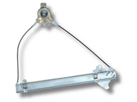 Right Front Manual Window Regulator for Hyundai Excel X3 3-Door (1994 - 2000)-Spoilers and Bodykits Australia
