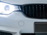 Right Front Tow Hook Cover for BMW 435i XDrive - Black (2014 - 2023)-Spoilers and Bodykits Australia