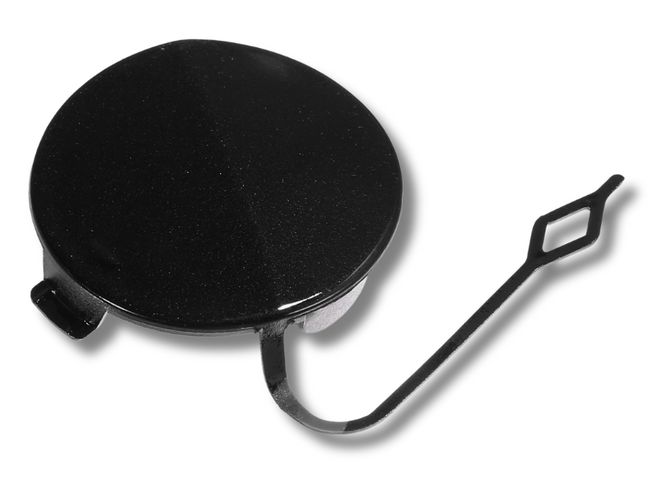 Right Front Tow Hook Cover for BMW 435i XDrive - Black (2014 - 2023)-Spoilers and Bodykits Australia