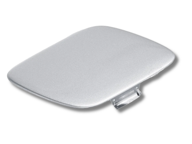 Right Front Tow Hook Cover for BMW E92 Coupe / E93 - Silver (2007 - 2010)-Spoilers and Bodykits Australia