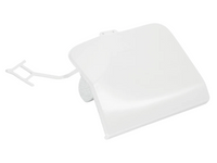 Right Rear Bumper Tow Hook Cover for BMW X3 G01 / G08 - White (2018 - 2020)-Spoilers and Bodykits Australia