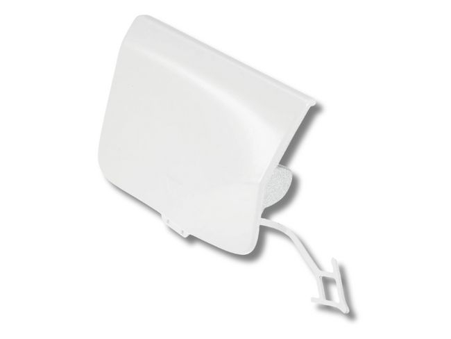 Right Rear Bumper Tow Hook Cover for BMW X3 G01 / G08 - White (2018 - 2020)-Spoilers and Bodykits Australia