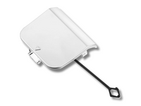 Right Rear Bumper Tow Hook Cover for Mercedes Benz GLA250 - Silver-Spoilers and Bodykits Australia