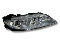 Right Side Black Head Light with Fog Light for Mazda 6 GG (2002 - 2005)-Spoilers and Bodykits Australia