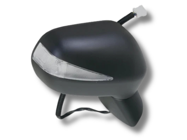 Right Side Electric Door Mirror with Indicator for Honda Civic Sedan - Black (2006 - 2011)-Spoilers and Bodykits Australia