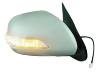 Right Side Electric Door Mirror with LED Indicator for Toyota Hiace GL - Chrome (2005 - 2014)-Spoilers and Bodykits Australia