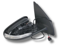 Right Side Electric Door Mirror with Light for Volkswagen Golf 6 Hatch - 6 Pins (2009 - 06/2013)-Spoilers and Bodykits Australia