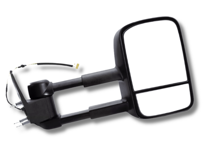Right Side Extendable Towing Mirror for GU Nissan Patrol Y60 / Y61 - Electric Mirror (1997 - 2016)-Spoilers and Bodykits Australia