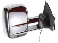 Right Side Extendable Towing Mirror for Mazda BT-50 UP / UR - Chrome (2012 - 2019)-Spoilers and Bodykits Australia