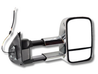 Right Side Extendable Towing Mirror for Toyota Hilux - Chrome (2005 - 2015)-Spoilers and Bodykits Australia