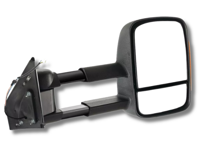 Right Side Extendable Towing Mirror with Indicator for 200 Series Toyota Landcruiser-Spoilers and Bodykits Australia