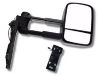 Right Side Extendable Towing Mirror with Indicator for 70 / 75 / 78 / 79 Series Toyota Landcruiser - Electric Mirror-Spoilers and Bodykits Australia