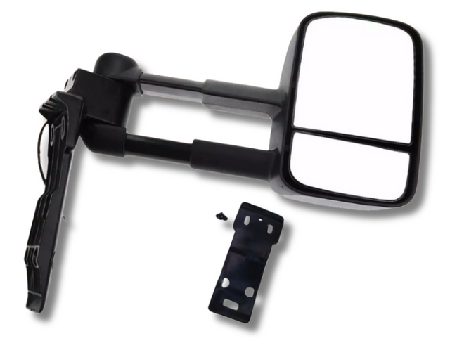 Right Side Extendable Towing Mirror with Indicator for 70 / 75 / 78 / 79 Series Toyota Landcruiser - Electric Mirror-Spoilers and Bodykits Australia