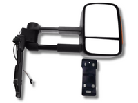 Right Side Extendable Towing Mirror with Indicator for 70 / 75 / 78 / 79 Series Toyota Landcruiser - Electric Mirror-Spoilers and Bodykits Australia