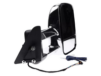 Right Side Extendable Towing Mirror with Indicator for 80 Series Toyota Landcruiser - Chrome - Electric Mirror-Spoilers and Bodykits Australia