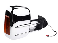 Right Side Extendable Towing Mirror with Indicator for Land Rover Discovery 3 & 4 - Chrome - Electric Mirror-Spoilers and Bodykits Australia