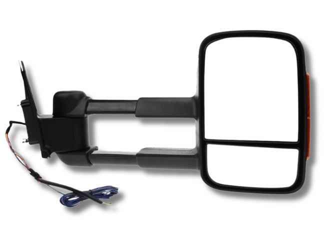 Right Side Extendable Towing Mirror with Indicator for ML / MN Mitsubishi Triton - Electric Mirror-Spoilers and Bodykits Australia