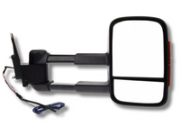 Right Side Extendable Towing Mirror with Indicator for ML / MN Mitsubishi Triton - Electric Mirror-Spoilers and Bodykits Australia