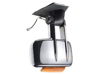 Right Side Extendable Towing Mirror with Indicator for Mazda BT-50 - Chrome (2012 Onwards)-Spoilers and Bodykits Australia