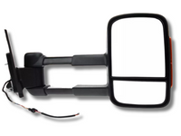 Right Side Extendable Towing Mirror with Indicator for Mitsubishi Pajero - Electric Mirror (2001 - 2019)-Spoilers and Bodykits Australia