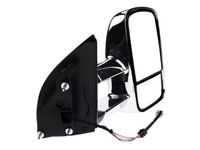 Right Side Extendable Towing Mirror with Indicator for PX1 / PX2 Ford Ranger / Everest UA - Chrome - Electric Mirror-Spoilers and Bodykits Australia