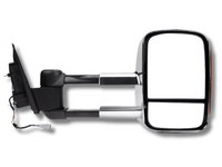 Right Side Extendable Towing Mirror with Indicator for PX1 / PX2 Ford Ranger / Everest UA - Chrome - Electric Mirror-Spoilers and Bodykits Australia