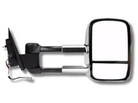 Right Side Extendable Towing Mirror with Indicator for PX1 / PX2 Ford Ranger / Everest UA - Chrome - Electric Mirror-Spoilers and Bodykits Australia