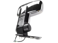 Right Side Extendable Towing Mirror with Indicator for Toyota Hilux - Chrome - Electric Mirror (2005 - 2015)-Spoilers and Bodykits Australia