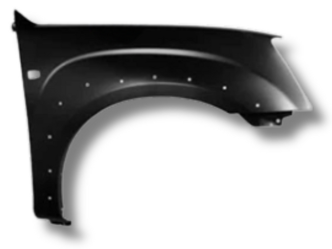 Right Side Guard with Indicator Hole & Flare Holes for Holden Rodeo RA (2006 - 2012)-Spoilers and Bodykits Australia