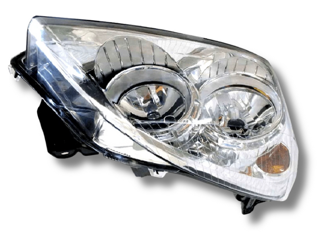 Right Side Head Light for Holden Astra MK4 AH - Chrome (2004 - 2009)-Spoilers and Bodykits Australia