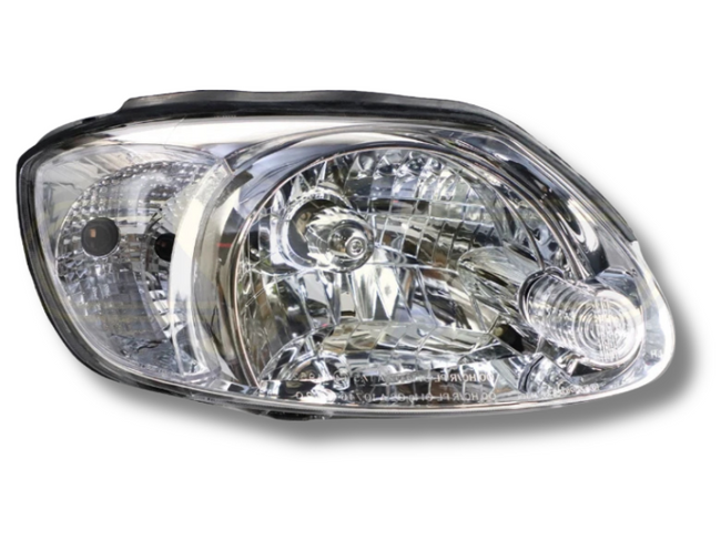 Right Side Head Light with Clear Indicator for Hyundai Accent LC (08/2003 - 04/2006)-Spoilers and Bodykits Australia