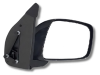 Right Side Manual Door Mirror for D40 Nissan Navara - Thai Built - Black (2006 - 2015)-Spoilers and Bodykits Australia