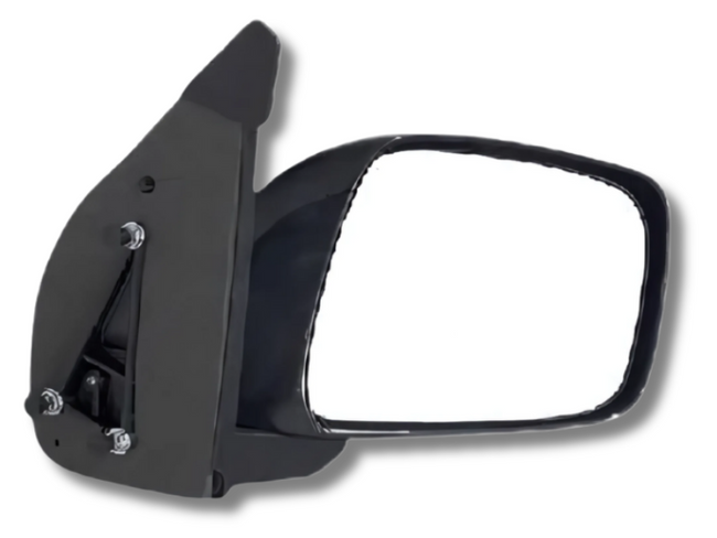 Right Side Manual Door Mirror for D40 Nissan Navara - Thai Built - Black (2006 - 2015)-Spoilers and Bodykits Australia