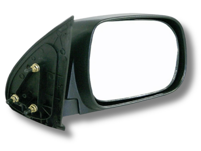 Right Side Manual Door Mirror for Toyota Hilux - Black (2005 - 2015)-Spoilers and Bodykits Australia