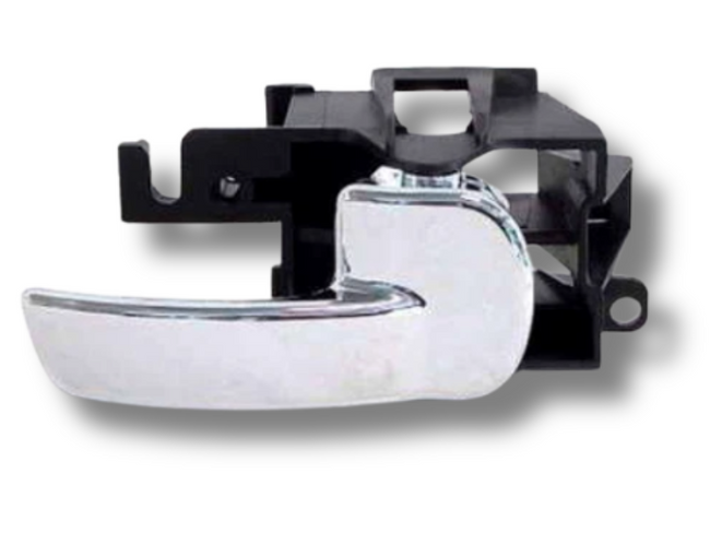 Right Side Rear Inner Door Handle for D40 Nissan Navara Spain Built VSK - Chrome-Spoilers and Bodykits Australia