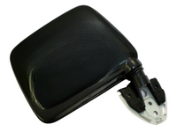 Right Side Skin Mount Door Mirror for D21 Nissan Navara - Black (1986 - 1997)-Spoilers and Bodykits Australia