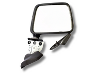 Right Side Skin Mount Door Mirror for D21 Nissan Navara - Black (1986 - 1997)-Spoilers and Bodykits Australia