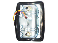 Right Side Tail Light with Black Rim for Nissan Datsun 1200 Ute (1978 - 1985)-Spoilers and Bodykits Australia