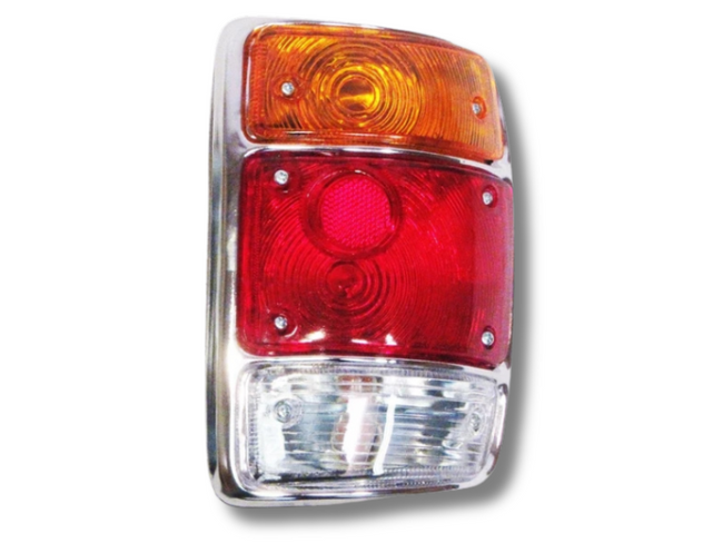 Right Side Tail Light with Chrome Rim for Nissan Datsun 1200 Ute (1978 - 1985)-Spoilers and Bodykits Australia