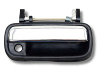 Right Front Door Handle for Toyota Hilux - Black / Chrome (1997 - 2001)