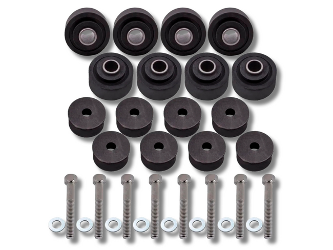 Rubber Body Mount Bolts Kit for HQ / HJ / HX / HZ Holden Sedan / Wagon / Coupe-Spoilers and Bodykits Australia