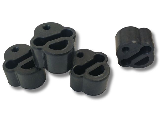 Rubber Exhaust Mounts x4 for AU / BA / EA / EB Ford Falcon / Fairlane / Fairmont / Territory-Spoilers and Bodykits Australia