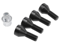 Security Locking Wheel Studs x4 for BMW E46 / E82 / E85 / E87 / E61 / E90 - M12 x 1.5-Spoilers and Bodykits Australia