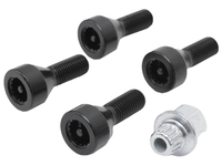 Security Locking Wheel Studs x4 for BMW E46 / E82 / E85 / E87 / E61 / E90 - M12 x 1.5-Spoilers and Bodykits Australia