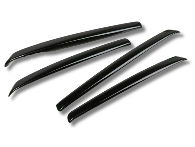 Side Guard Trims for Range Rover Sport - Black - 4-Pieces (2014 - 2017)-Spoilers and Bodykits Australia