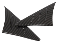 Side Mirror Trim Covers for Toyota Supra - Carbon Fibre Look - Pair (2019 - 2022)-Spoilers and Bodykits Australia