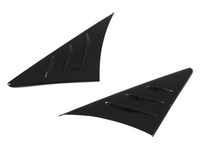 Side Mirror Trim Covers for Toyota Supra GR A90 - Gloss Black - Pair (2019 - 2022)-Spoilers and Bodykits Australia