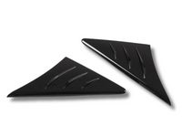 Side Mirror Trim Covers for Toyota Supra GR A90 - Gloss Black - Pair (2019 - 2022)-Spoilers and Bodykits Australia