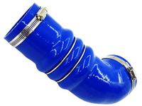 Silicone Air Intake Hose with Clamp for NP300 D23 Nissan Navara - Blue (2015 Onwards)-Spoilers and Bodykits Australia
